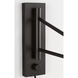 Richard June Hale 1 Light 8 inch Aged Iron Wall Sconce Wall Light