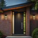 Thayer 1 Light 13.5 inch Black Outdoor Wall Sconce