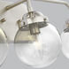 Bryce 3 Light 21.75 inch Brushed Nickel Bath Vanity Wall Sconce Wall Light