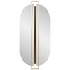 Trexell 71 X 32 inch Gold Mirror