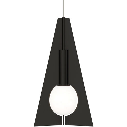 Sean Lavin Mini Orbel 1 Light 12 Nightshade Black Low-Voltage Pendant Ceiling Light in FreeJack, Integrated LED