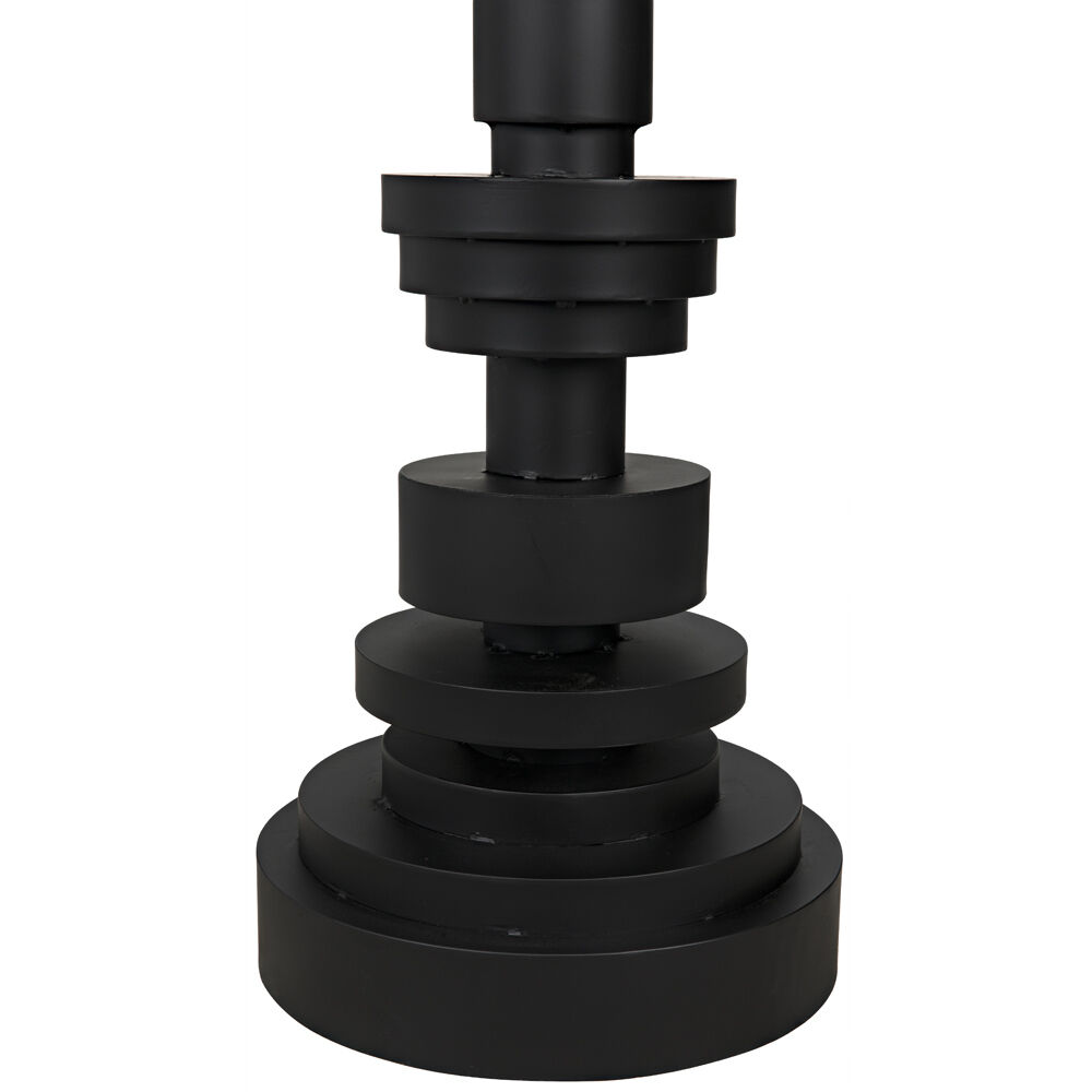 Wilton 62 inch 60.00 watt Matte Black Floor Lamp Portable Light