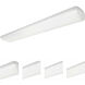 LED Cloud LED 9.38 inch White Flush Mount Ceiling Light