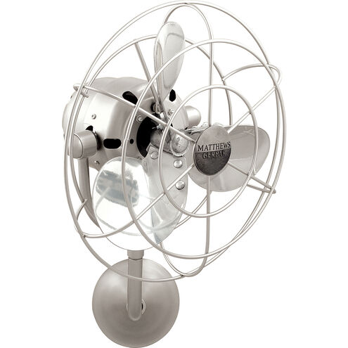 Matthews-Gerbar Michelle Parede 13 inch Brushed Nickel Ceiling Fan, Matthews-Gerbar
