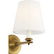 Marie Flanigan Tess LED 6 inch Soft Brass Single Sconce Wall Light