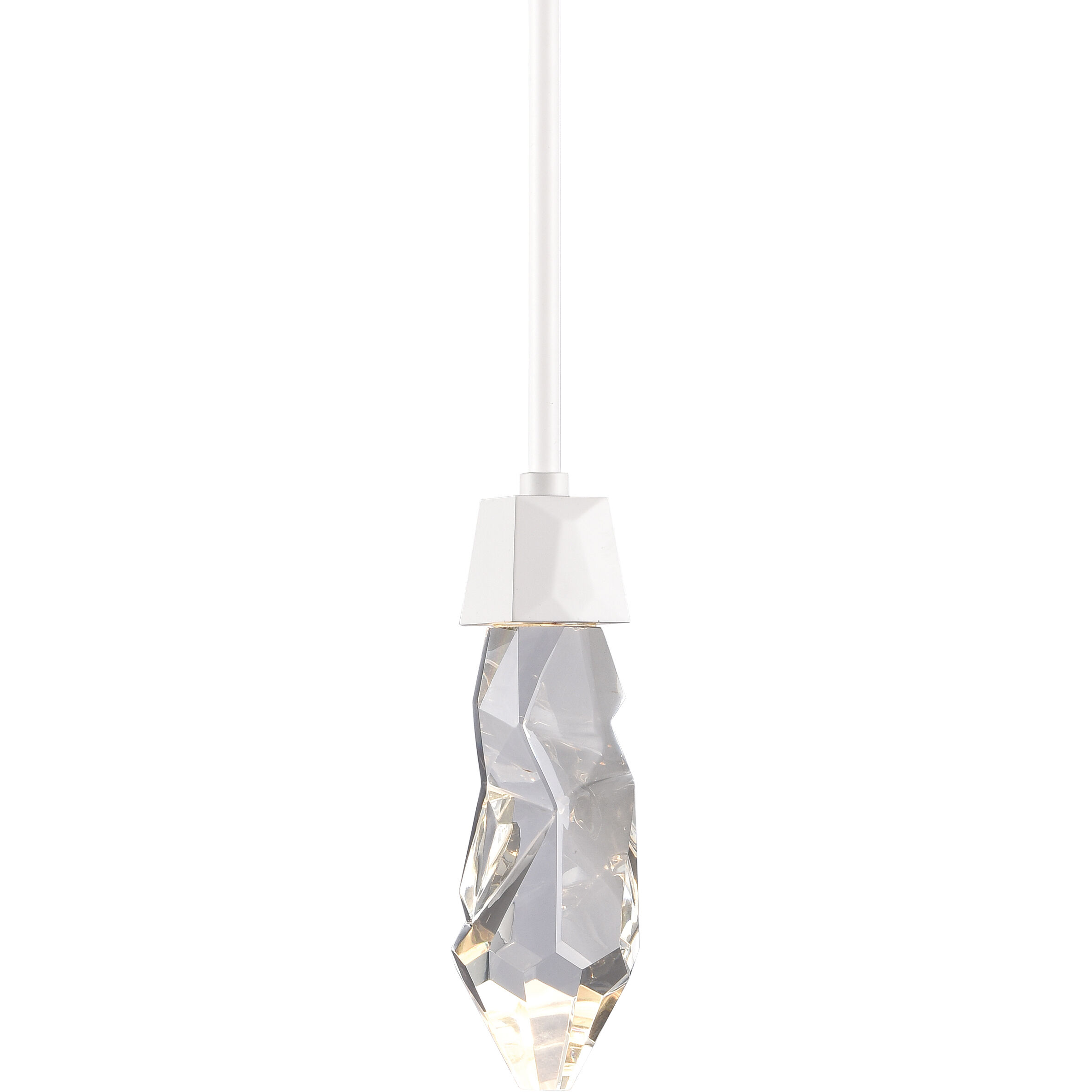 Angelus 1 Light 5.5 inch Matte White Mini Pendant Ceiling Light