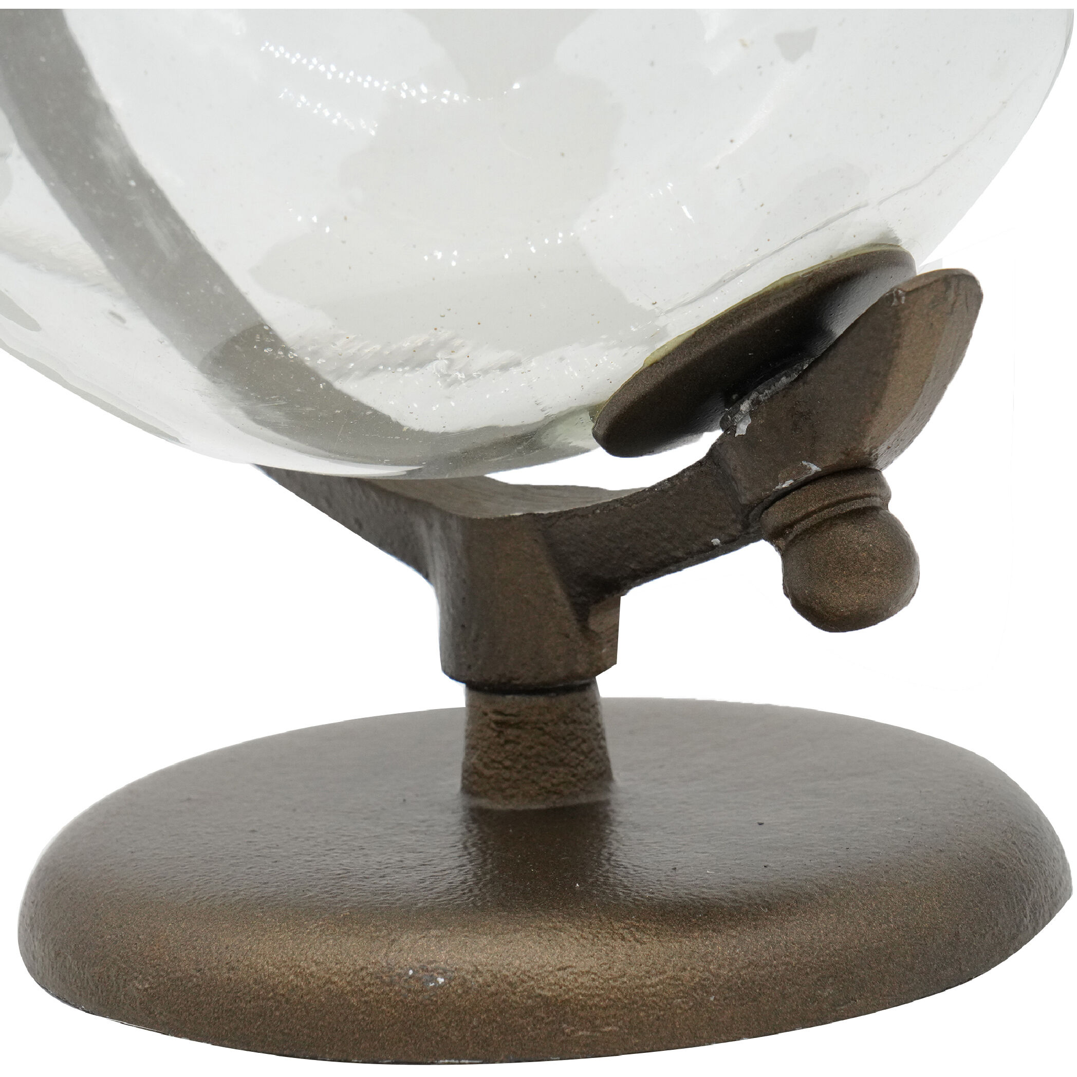 Anita White/Bronze Globe