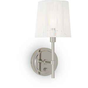 Franklin 1 Light 6 inch Polished Nickel Wall Sconce Wall Light