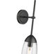 Arden 1 Light 4.5 inch Matte Black Wall Sconce Wall Light