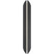Inntra 1 Light 40 inch Black Outdoor Wall Sconce