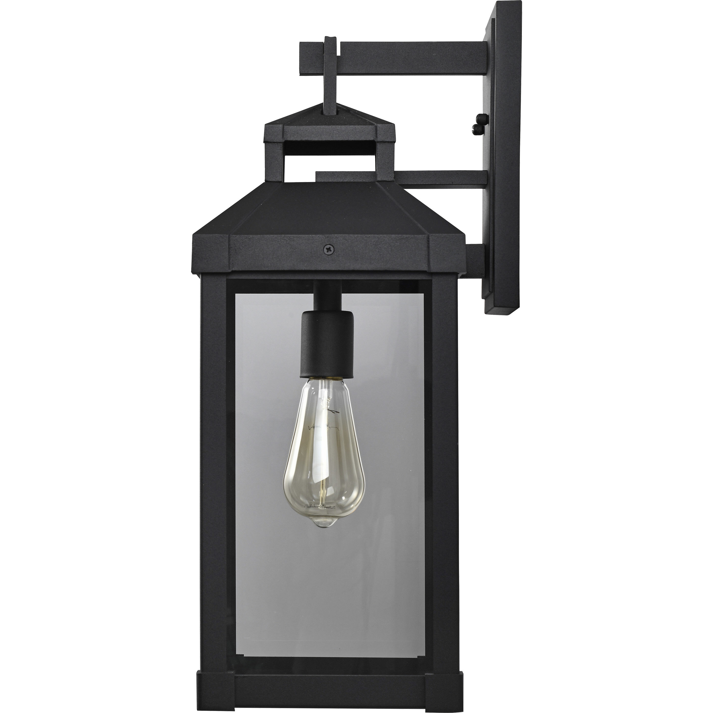 Corning 1 Light 20 inch Matte Black Outdoor Wall Sconce