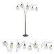 Kaden 86.5 inch 40 watt Copper Bronze Arc Lamps Portable Light