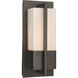 Venue LED 12 inch Black Outdoor Wall Sconce