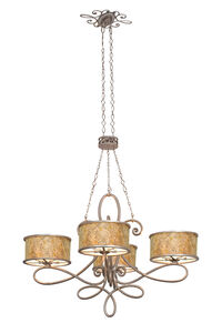 Whitfield 20 Light 47 inch Antique Copper Chandelier Ceiling Light in Without Shade FALL CLEARANCE 