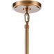 Fire and Ice 21 Light 34 inch Lacquered Gold Chandelier Ceiling Light in Dark Amber Glass
