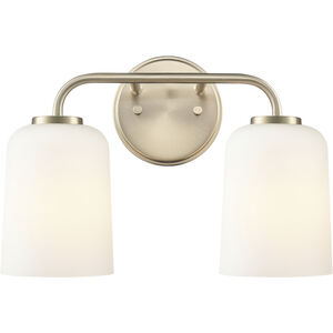 Laphia 2 Light 14.00 inch Bathroom Vanity Light