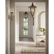 Wycombe 4 Light 23.5 inch Satin Black and Contemporary Gold Leaf Lantern Pendant Ceiling Light, Bunny Williams Collection