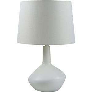 Innovi 23 inch 150 watt White Accent Table Lamp Portable Light
