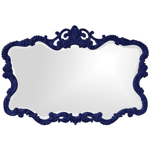 Talida 38 X 27 inch Navy Mirror