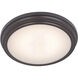 Neighborhood X66 Series LED 13 inch Oiled Bronze Flushmount Ceiling Light