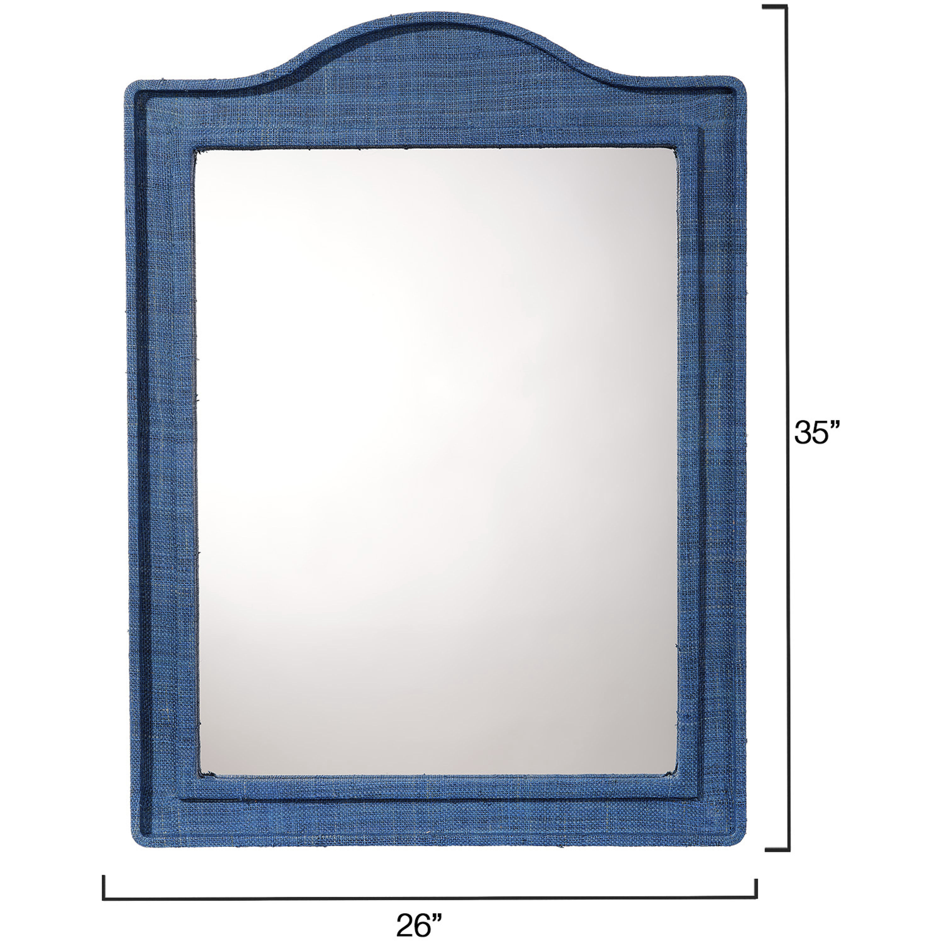 Hilltop 35 X 26 inch Indigo Wall Mirror