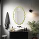 Cloud 36 X 24 inch Mint Green Mirror