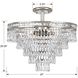 Mercer 7 Light 20 inch Olde Silver Semi Flush Ceiling Light