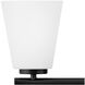 Bri 3 Light 24 inch Black Bath Light Wall Light