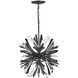 Vida LED 22 inch Brushed Graphite Chandelier Ceiling Light, Orb