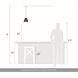 Clarus LED 7.63 inch White Sandstone Cement Pendant Ceiling Light