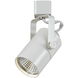 Signature 1 Light White Track Head Ceiling Light, Adjustable