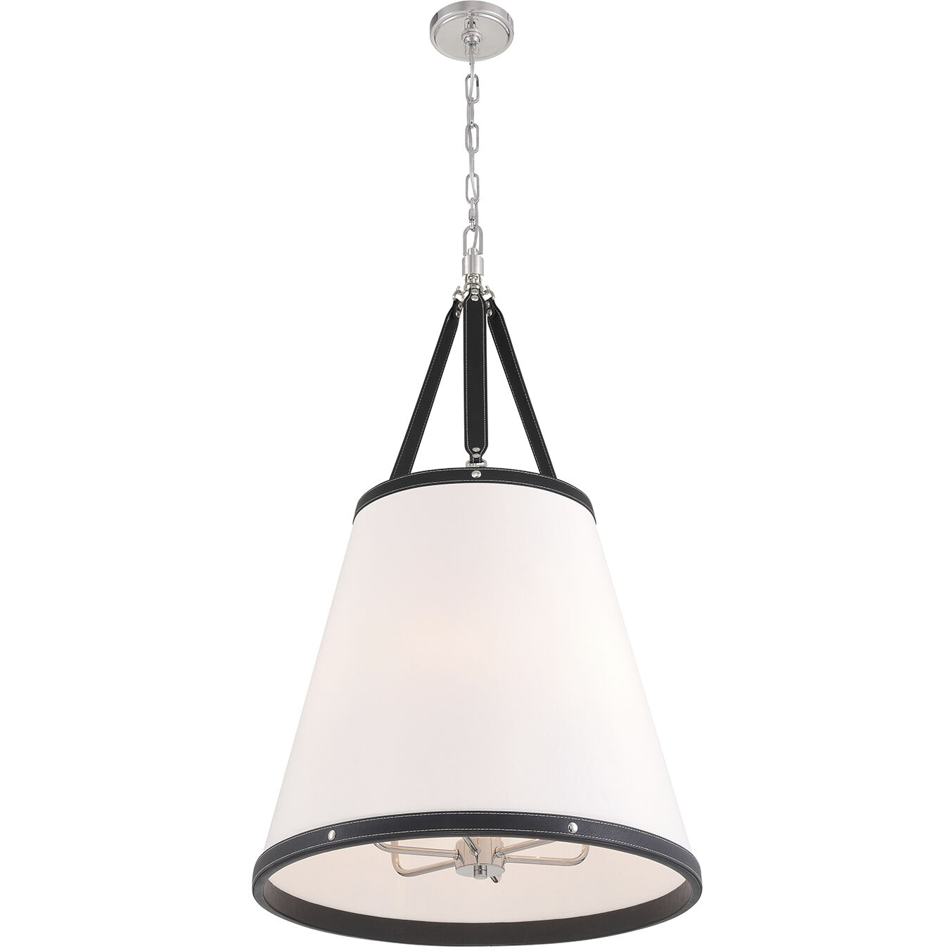 Callahan 6 Light 21 inch Polished Nickel Pendant Ceiling Light