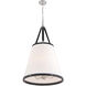 Callahan 6 Light 21 inch Polished Nickel Pendant Ceiling Light