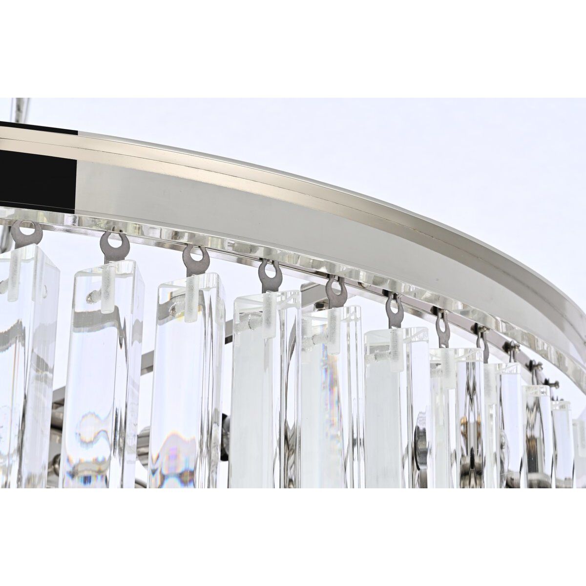 Sydney 35 Light 30 inch Polished Nickel Chandelier Ceiling Light