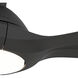 Surea 56 inch Matte Black Outdoor Ceiling Fan