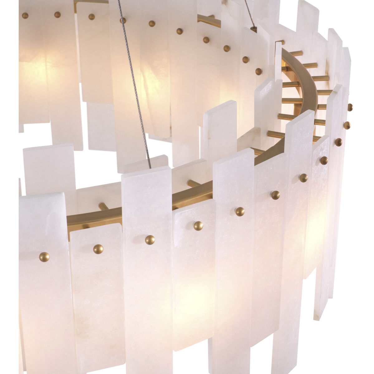 Pizzorni 12 Light 33.46 inch Antique Brass with Alabaster Chandelier Ceiling Light