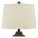 Alese 26 inch 150.00 watt Brown Table Lamp Portable Light