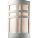 Ambiance 1 Light 7.75 inch Antique Silver Wall Sconce Wall Light