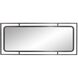 Huron 72 X 30 inch Nickel Mirror