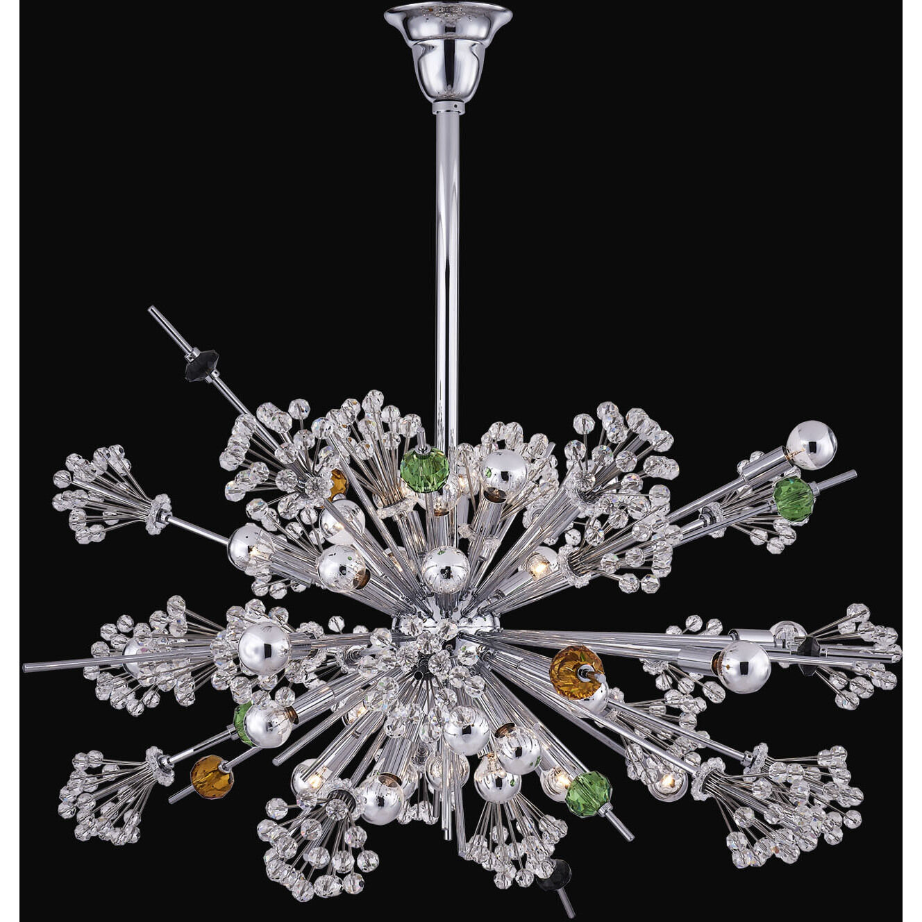 Constellation 30 Light 36 inch Polished Chrome Pendant Ceiling Light