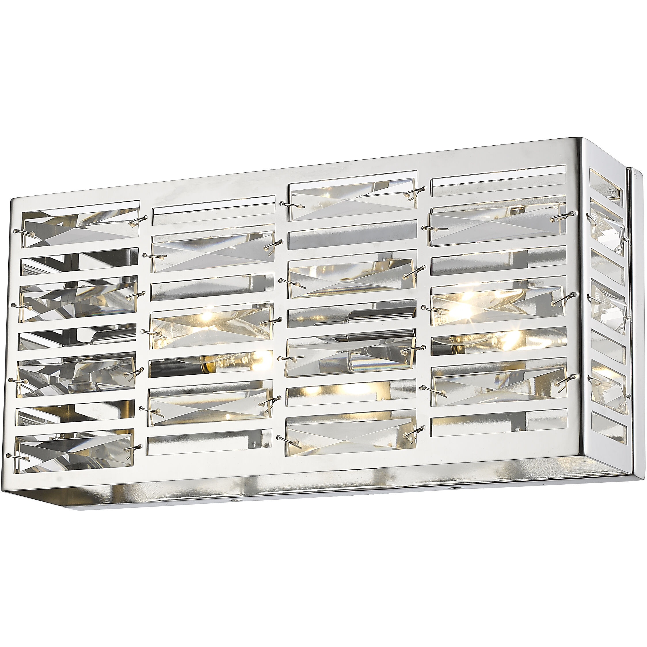 Cronise 2 Light 16.25 inch Chrome Vanity Wall Light