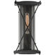 Rockhill 1 Light 15.75 inch Dark Matte Black Outdoor Sconce
