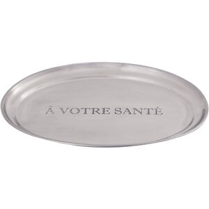 Bon Appetit Silver with Pewter Tray, Small