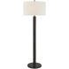 Thomas O'Brien Longacre 64.5 inch 75.00 watt Bronze Floor Lamp Portable Light in Linen