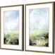 Waterside Blue and Multi and White and Yellow Framed Art