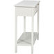Colleen 35.5 X 12.5 inch White and Gold Console Table