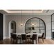 Fiorello 4 Light 21 inch Forged Bronze Convertible Pendant Ceiling Light