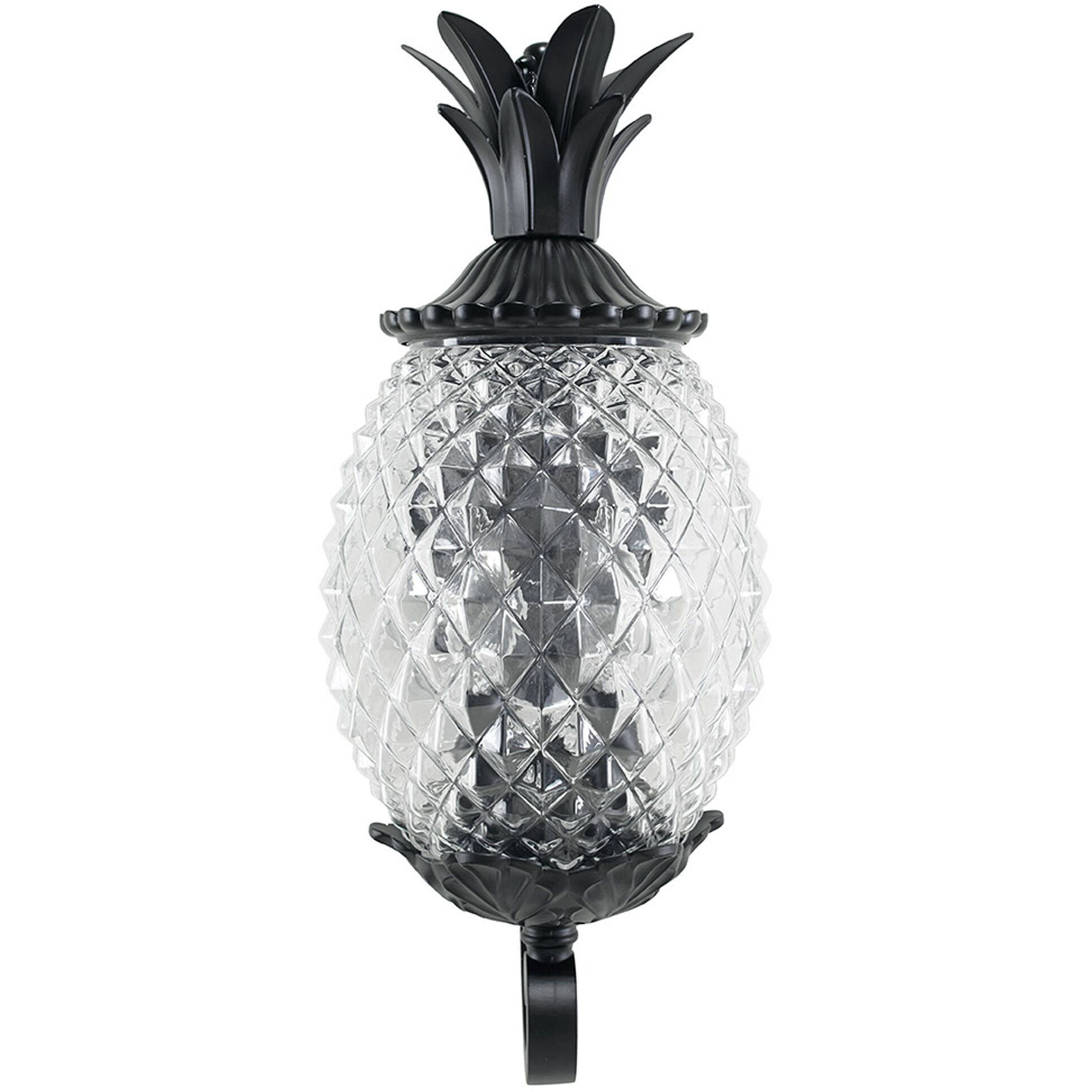 Lanai 2 Light 18 inch Matte Black Exterior Wall Mount