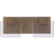 Alamere LED 13 inch Satin Brass Vanity Light Wall Light