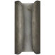 Anne-Marie Barton Armise Sconce Wall Light in Mottled Pewter